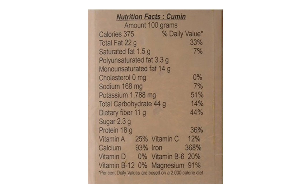 Chataka Jeera (Cumin)    Pack  400 grams